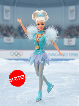 Olympic Skater Barbie Doll